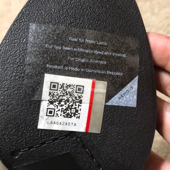 Blk UGG Ava shearling tall boots NWT - Picture 8 of 8